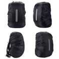 thumbnail image 4 of Housse de Sac à Dos Imperméable Ultralégère Compacte Portable, Haute Visibilité avec Bande Réfléchissante Anti-Poussière pour Randonnée Camping Cyclisme Voyage, 4 of 7