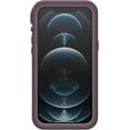 thumbnail image 4 of LifeProof FR Series Waterproof Case for iPhone 12 Pro Max Only - Non-Retail Packaging - Ocean Violet Berry Conserve/Dusty Lavender, 4 of 8
