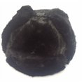 thumbnail image 3 of Bomber Trapper Men's Russian Winter Faux Mink Fur Pilot Aviator Ear Flaps Hat (M, BLACK), 3 of 3