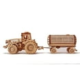 thumbnail image 3 of Wood Trick Tractor Trailers 3D Wooden Puzzle 153 Piece Kids Model Kit, 3 of 8