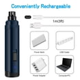 thumbnail image 3 of Dog Nail Grinder Upgraded - Professional 2-Speed Electric Rechargeable Pet Nail Trimmer Painless Paws Grooming & Smoothing for Small Medium Large Dogs & Cats, 3 of 7
