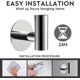 thumbnail image 4 of Ganchos adhesivos para toallas de baño Liling acero inoxidable SUS 304, 4 of 4