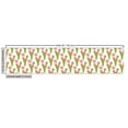 thumbnail image 3 of Floral Sofa Upholstery Fabric by the Yard, Exotic Tropical Pattern Sketch of Repeated Blooming Cacti and Flowers, Decorative Fabric for DIY and Home Accents, White Lime Green Coral by Ambesonne, 3 of 5