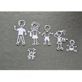 thumbnail image 3 of Troqueles metálicos de corte Familiares Anxendong 11,5 x 6,1 cm, 3 of 6