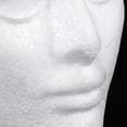 thumbnail image 6 of Mannequin White Male Face Model Display Manikin Stand for Hat Scarf Wigs (Short), 6 of 6