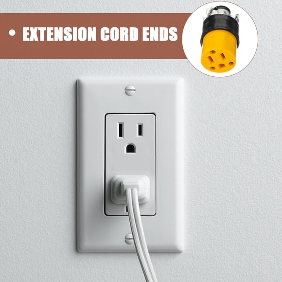 FUEENIRVA 2Ud Conectores Eléctricos Para Fin De Cable Con Compatible Para Carga
