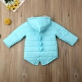 thumbnail image 3 of ITFABS Boys Girls Dinosaur Coat, Zipper Thick Outwear, Solid Color Jacket, 3 of 5