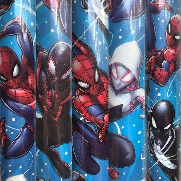 Spiderman Wrapping Paper