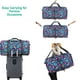 thumbnail image 5 of Bolsa de viaje Woogwin, impermeable, grande, 100 L, piña, 5 of 7