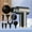 Grey, variant on Portable Deep Tissue Massager - USB Rechargeable Fascia Gun, Muscle Massage Gun with 4 Massage Heads, 6 Speed Mode Adjustment, Silent Motor, for Muscle And Sports, for Back And Neck Full Body Massage