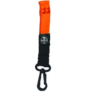 Sea Elite Marine Whistle with Webbing Clip Compass