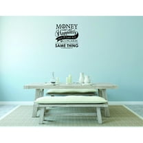 Living Room Art Money Cant Buy Happiness But It Can Buy Cupcakes Which Is Pretty Much The Same Thing Quote 20x30"