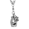 thumbnail image 3 of Cremation Urn Pendant Jewelry Urn Pendant Stainless Steel for Perfume with with Picture Words, 3 of 8