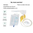 thumbnail image 4 of Urine Collector Bag, Convenient Prevent Side Leakage Good Air Permeability  Latex  For Urine Collector, 4 of 8