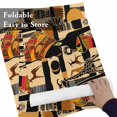 thumbnail image 6 of Black African Female Placemats Set of 6,Wipeable Washable Table Mats for Dining Tables, Ethnic Wind Elephant Giraffe Place Mats for Kitchen Event Party Tabletop Decor, 6 of 9