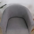 thumbnail image 4 of Stretch Tub Chair Cover, Armchair Slipcovers, Non-Slip Barrel Chair Cover, 4 of 7