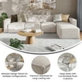 thumbnail image 6 of Flash Furniture Luxury Modular 5 Piece Sectional Sofa, Cream, 6 of 13