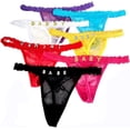 thumbnail image 2 of Custom Thong for Women Personalized Thongs with Face Photo Customized underwear Panties Funny Gifts for Her, 2 of 10