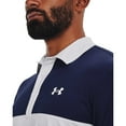 thumbnail image 4 of Under Armour Mens Perf 3.0 Color Block Polo White/Navy M, 4 of 4