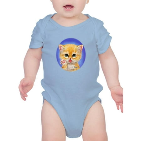 

Greeting Cat. Bodysuit Infant -Kayomi Harai Designs Newborn