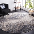 thumbnail image 2 of SAFAVIEH Vogue Molly Abstract Area Rug, Blue/Ivory, 6'7" x 6'7" Round, 2 of 8