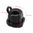 thumbnail image 2 of Round Cable Wire Strain Relief Bush Grommet Black For 8.2mm-9.2mm Wire 20 pcs, 2 of 4