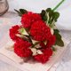 thumbnail image 5 of Flores de Crisantemo Artificiales Multicolor | Flores de Plástico Realistas para Decoración Del Hogar | Ramo de 30 Cm (11,8 Pulgadas), 1 Unidad, 5 of 6