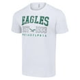 thumbnail image 2 of Men's Starter White Philadelphia Eagles Throwback Logo T-Shirt, 2 of 3