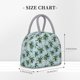 thumbnail image 2 of Balery Flamingos And Palms Bolsa de Almuerzo para Mujeres, Caja de Almuerzo, Bolsa de Almuerzo Pequeña Impermeable, Tote de Almuerzo Reutilizable con Gran Capacidad, 2 of 6