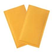 Box Partners Heat-Seal Bubble Mailers #00 5" x 10" Kraft 25/Case B85225PK