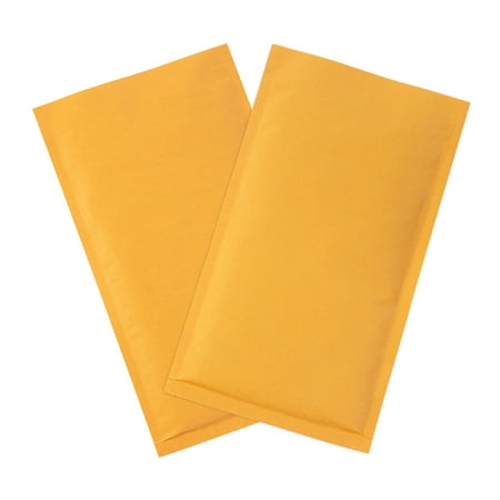 Box Partners Heat-Seal Bubble Mailers #00 5" x 10" Kraft 25/Case B85225PK