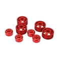 thumbnail image 3 of RC Wheel Hub, Reasonable High Strength 34mm Diameter Reduce Gravity Aluminum RC Wheel Hub  For WPL Model Vehicles Red, 3 of 8