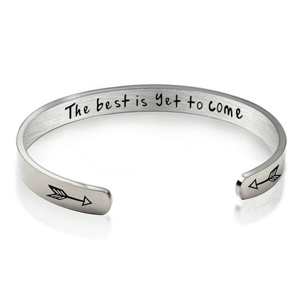 Girls/Ladies Personalized Bracelets - Inspirational Jewelry Gifts for Best Friends/Moms/Daughters/Sisters (Multiple Designs)