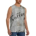 thumbnail image 2 of Disketp Coffee Beans On Board Sleeveless Tshirts For Men, Muscle Shirts For Men Dry Fit Tank Top-X-Large, 2 of 8