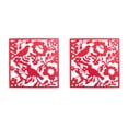 thumbnail image 2 of Wweixi 4pcs Hotel Home Bar Room Divider Screens Panel Stylish And Functional Hanging Divider Modern Foldable For Durable Red Bird Chart 2Set, 2 of 6