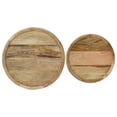 thumbnail image 3 of vidaXL Ensemble de Tables Basses 2 Pcs Bois Massif Manguier, 3 of 5