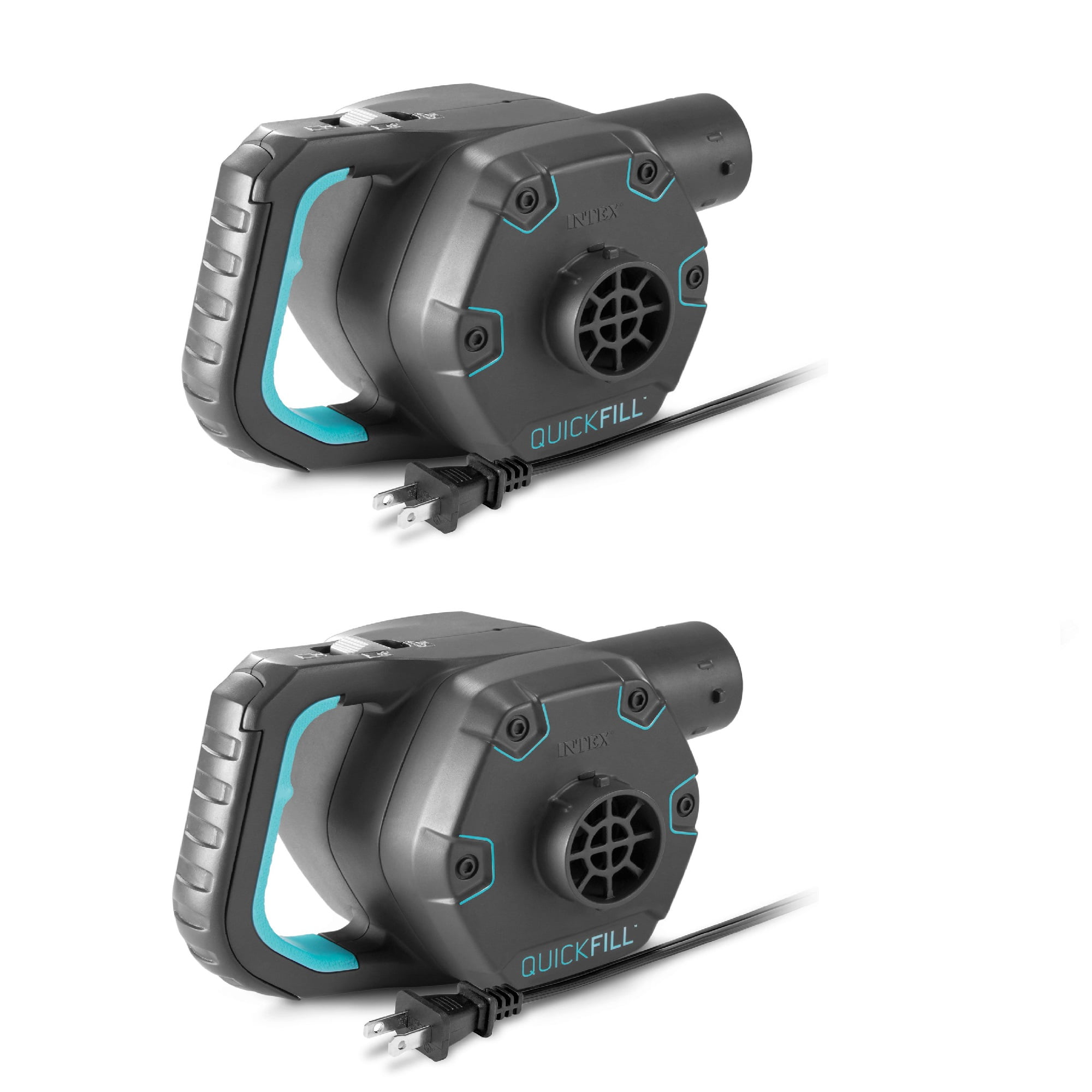 Intex Quick Fill 120 Volt AC Electric 38.9 CFM Inflatable Pump (2 Pack) - Walmart.com