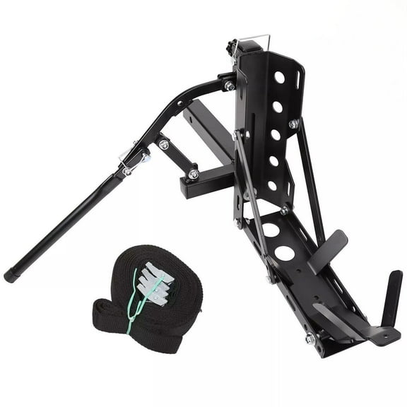 800lb Universal Motorcycle Carrier Hitch Mount  Scooter Carrier Trailer Hauler