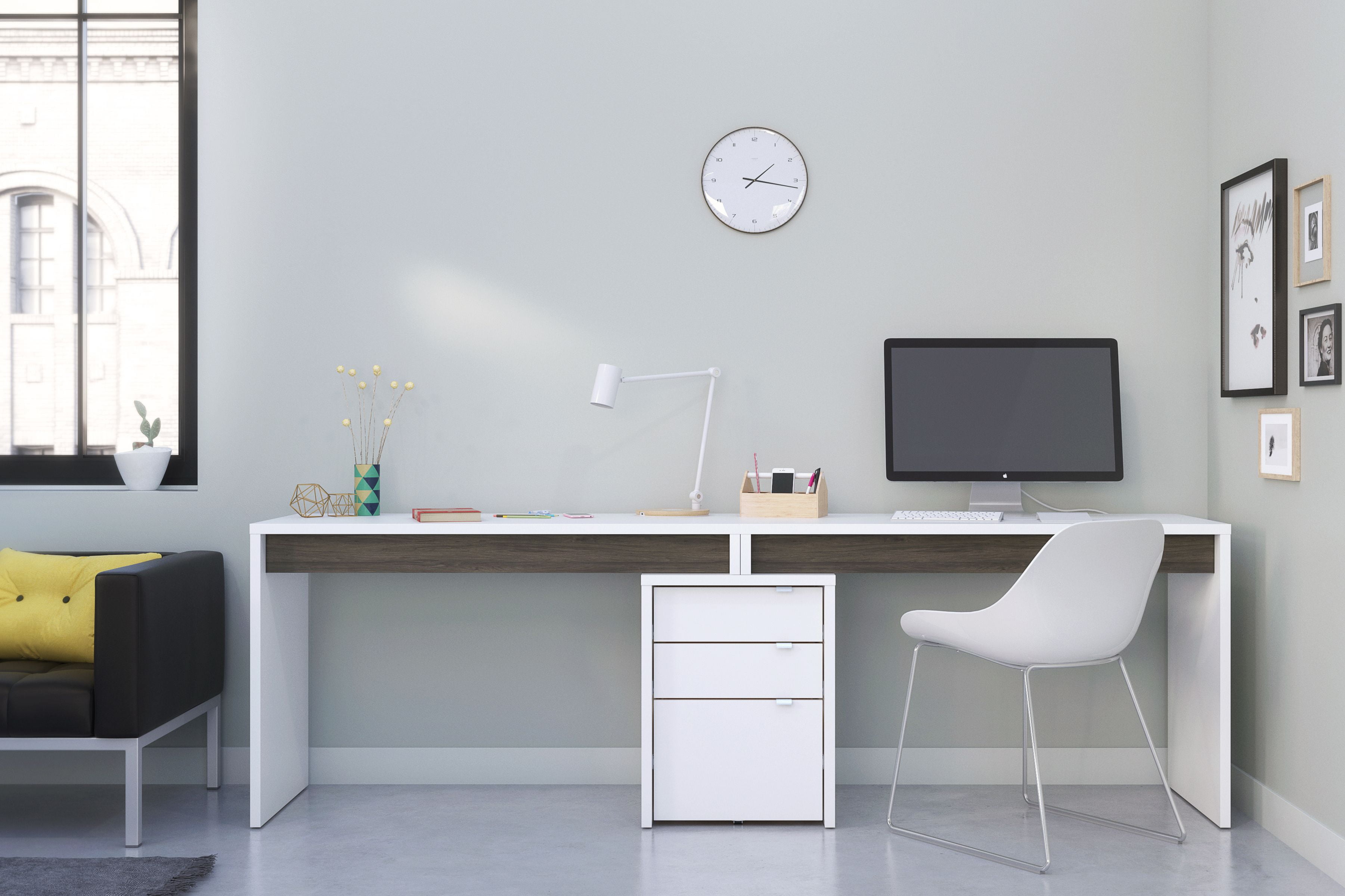 large desk mirror with stand