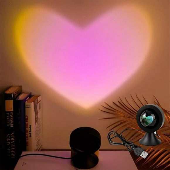 Valentines Day Projection Lamp Led Desk Lamp Romantic Bedroom Decorative Accent Light