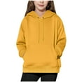 thumbnail image 2 of fatyb Hoodies for Boys Girls Casual Long Sleeve Pullover Unisex Kids Hooded Sweatshirts with Pockets, 2 of 7