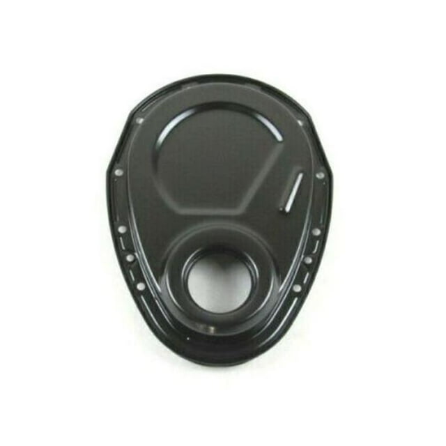 Steel Timing Chain Cover for SBC 283 305 327 350, Black