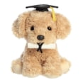 thumbnail image 4 of Aurora - Small Brown Graduation - 8.5" Pup - Commemorative Stuffed Animal, 4 of 5