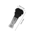 thumbnail image 2 of unbranded 10Ud Válvula De Aire Para Llantas Con Ajuste Universal Kit Completo Para Color Plata, 2 of 7
