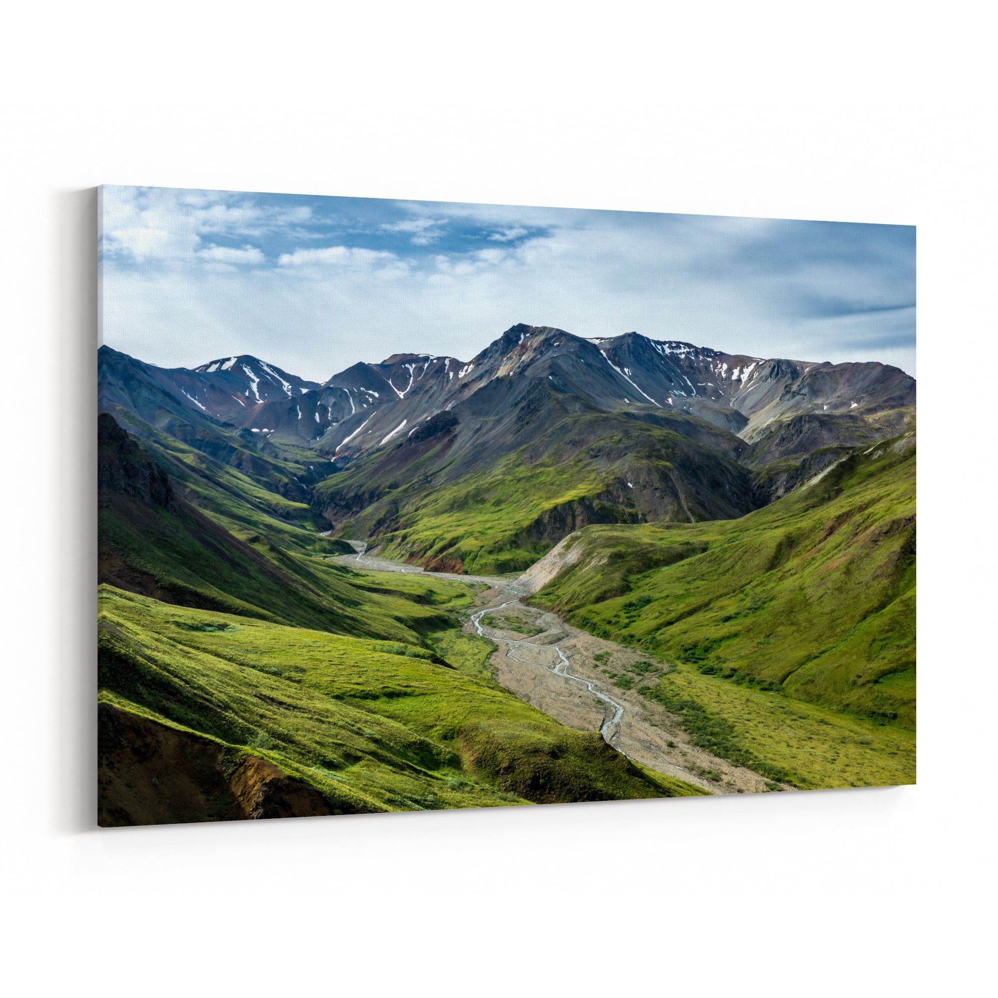 Denali National Park Wall Art Canvas Denali National Park Canvas Print Multiple Sizes Wrapped Canvas on Wooden Frame