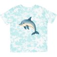 thumbnail image 3 of Inktastic Cute Blue Dolphin Boys or Girls Toddler T-Shirt, 3 of 5