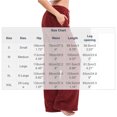 thumbnail image 4 of Women's Fleece Pajama Pants Mid Weight Warm Lounge Bottoms Drawstring Elastic Waist Casual Soft Sleepwear, 4 of 7