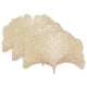 thumbnail image 1 of Manteles individuales dorados elegantes, manteles individuales de vinilo resistentes al calor para una decoración lujosa de la mesa del comedor, respaldo de espuma antideslizante que garantiza la, 1 of 6