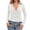 White, variant on Galabris Women's Flare Long Sleeve Tops Sexy Lace Slim Fitted T-shirt Going Out Stretchy V Neck Tee