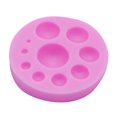 thumbnail image 1 of Molde redondo de silicona para fondant, herramienta para hornear, decoración de chocolate, 1 of 1